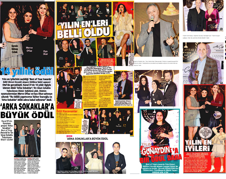 BEST OF YEAR AWARDS 2020