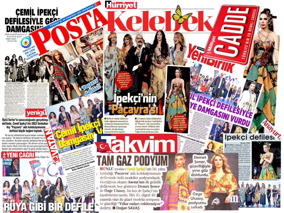 Cemil İPEKÇİ defilesi