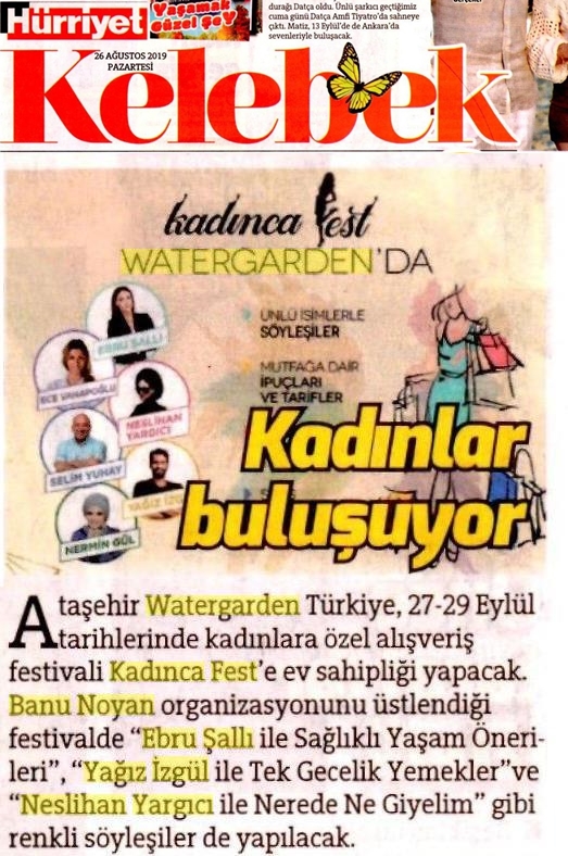 Kadınca Fest – WaterGarden
