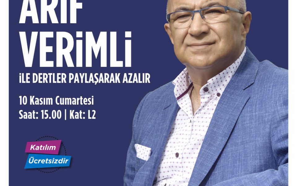 Arif Verimli ile Anatolium Marmara 10 Kasım